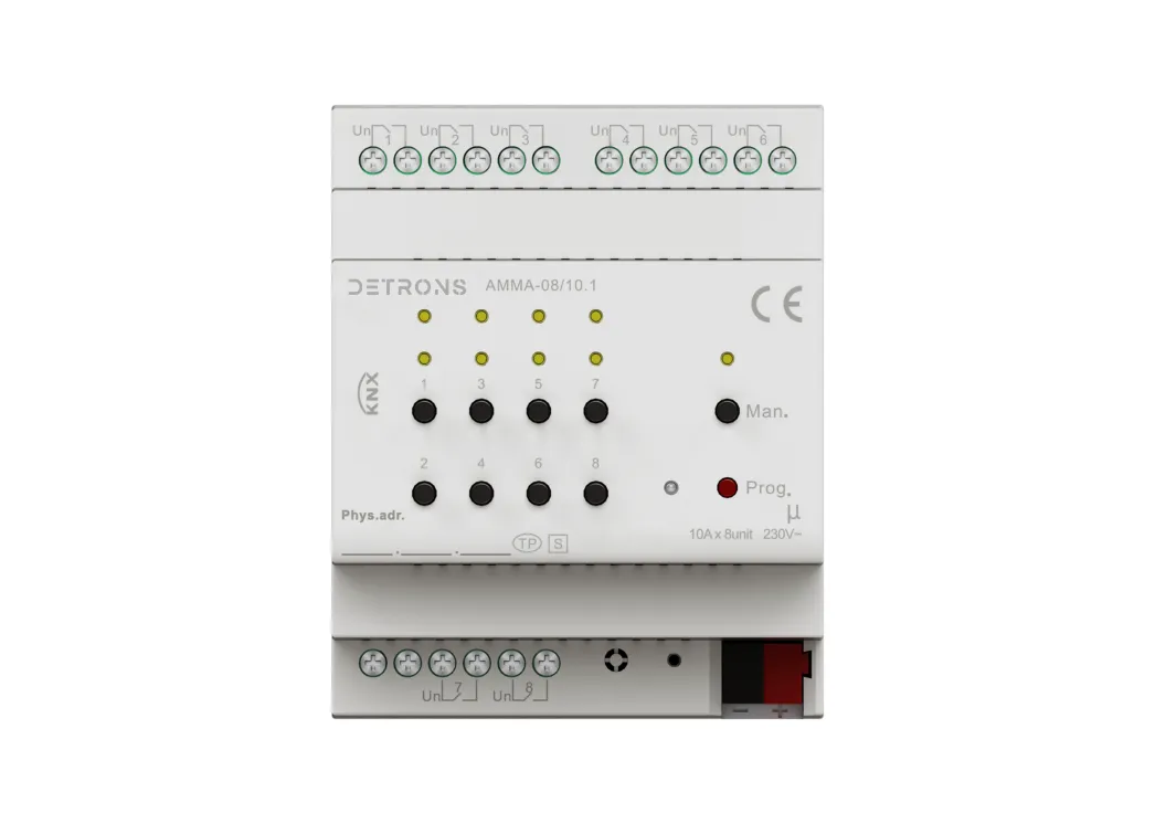 KNX 8-Fold Multi-function Actuator, 10A   (Normal/Secure)