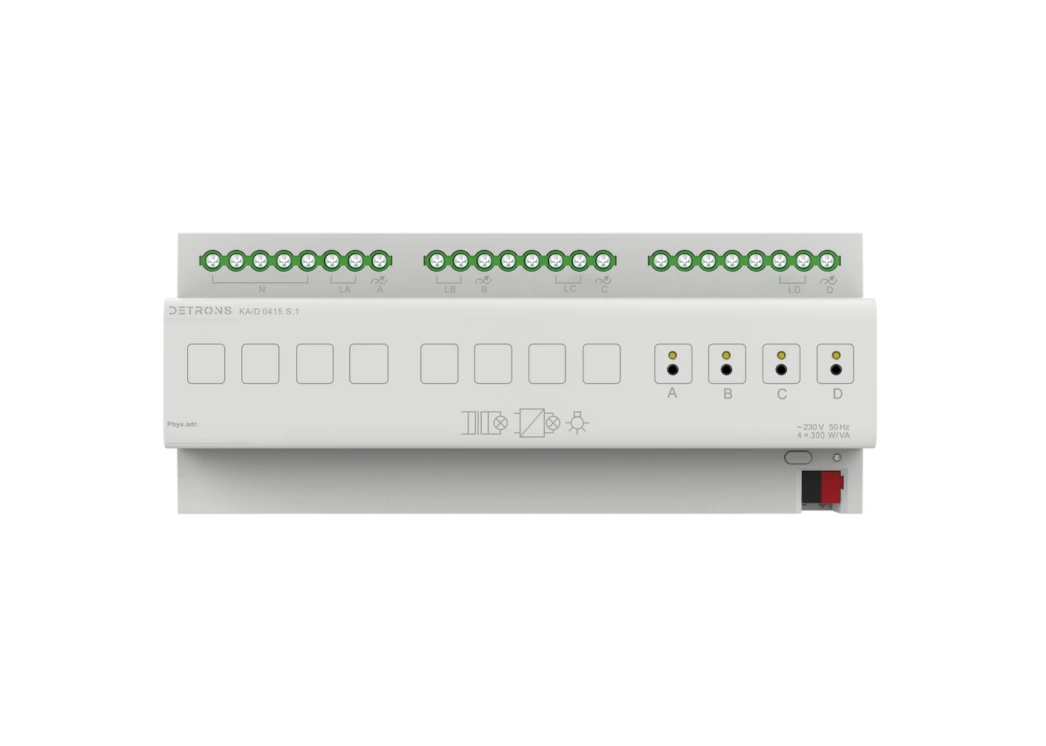 KNX SCR Dimming Actuator 4-Fold